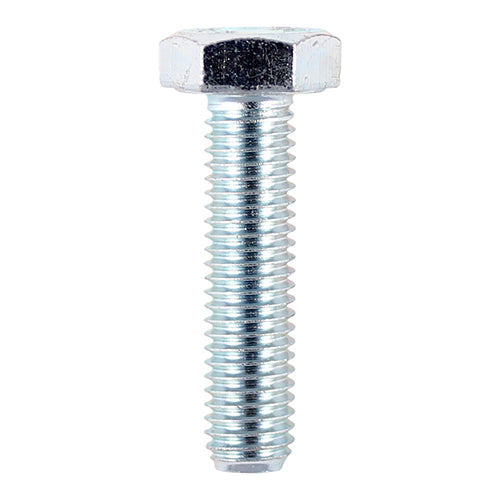 Timco Set Screws, Grade 8.8, Zinc Steel, Clear