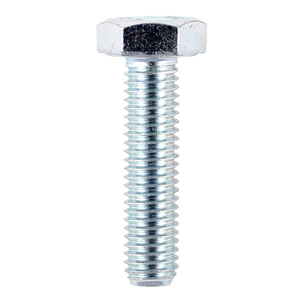 Timco Set Screws, Grade 8.8, Zinc Steel, Clear