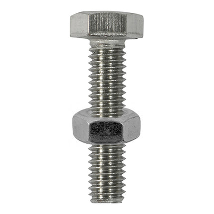 Timco Set Screws & Hex Nuts, Stainless Steel