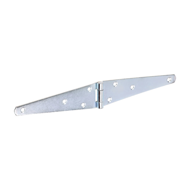 Pair of Medium Strap Tee Hinges - Zinc