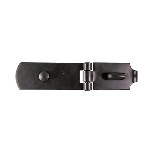 Timco Swivel Pattern Hasp & Staple Steel, Black