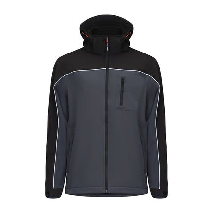 Soft Shell Jacket - Grey/Black