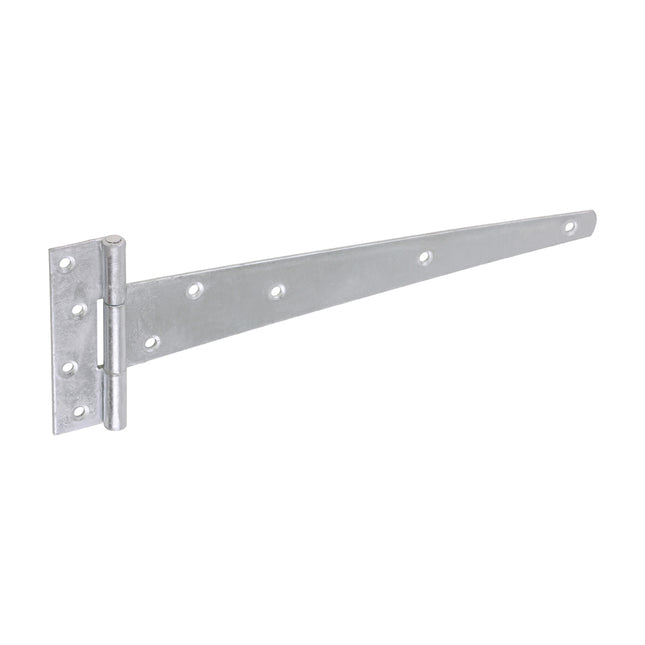 Timco Pair Of Strong Tee Hinges Galvanised Steel