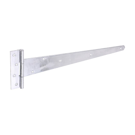 Timco Pair Of Strong Tee Hinges Galvanised Steel