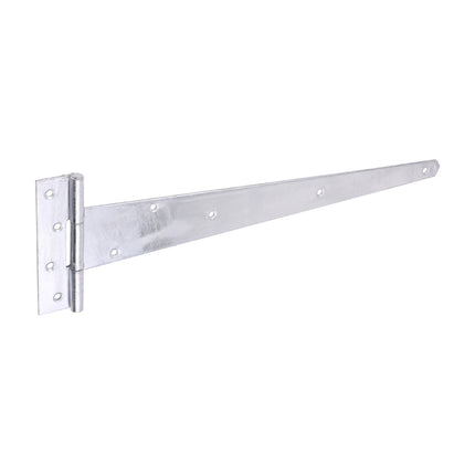 Timco Pair Of Strong Tee Hinges Galvanised Steel
