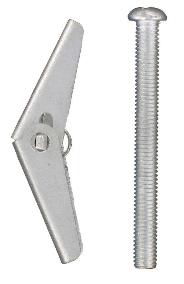 Deligo STM650 Spring Toggle M6x50mm Bright Zinc Plated