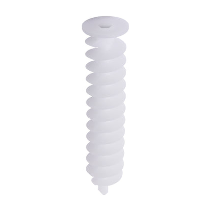 Ziel-Plast Insulation Spiral Dowels Polypropylene, Plastic, White