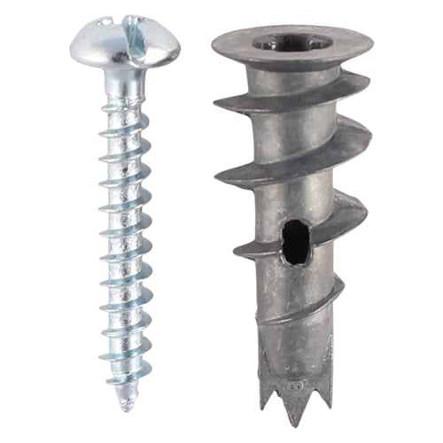 Metal Speed Plugs with Screws - Zinc