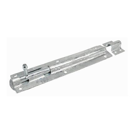 Timco Straight Tower Bolt, Hot Dipped Galvanised Steel