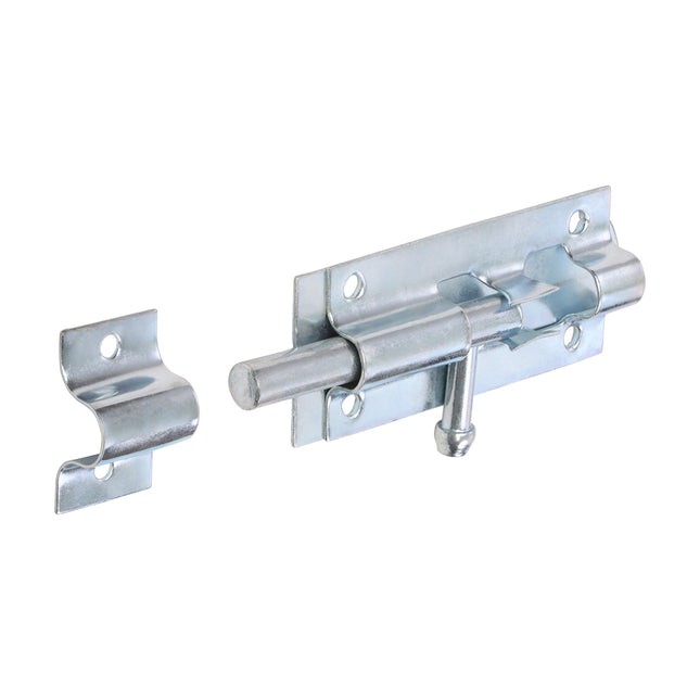 Straight Tower Bolt - Zinc