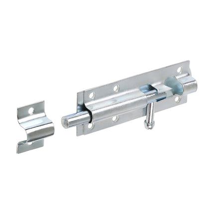 Timco Straight Tower Bolt, Zinc Steel