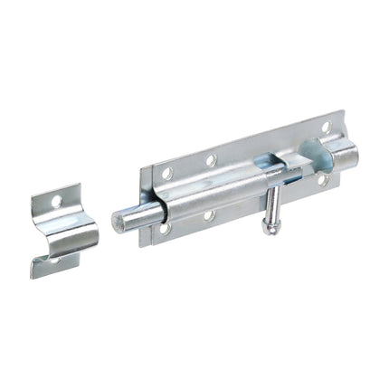 Timco Straight Tower Bolt, Zinc Steel