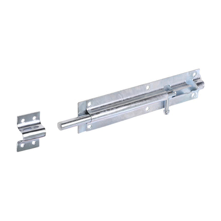 Timco Straight Tower Bolt, Zinc Steel