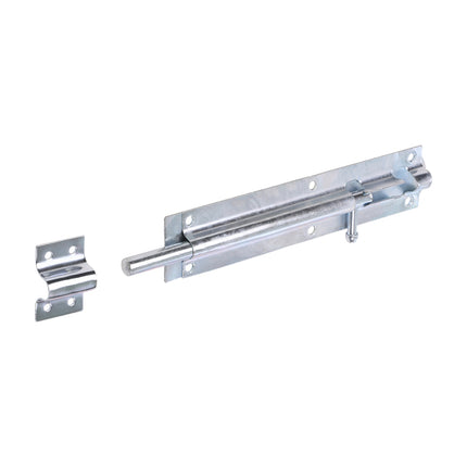 Timco Straight Tower Bolt, Zinc Steel