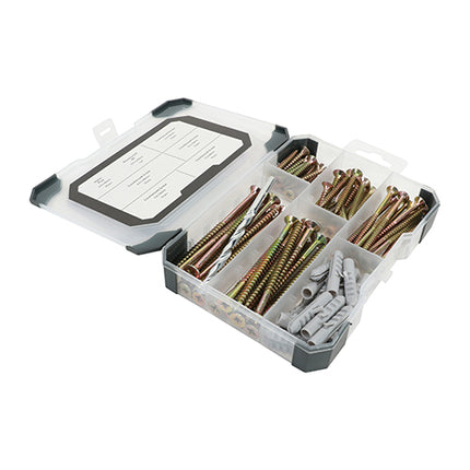 Timco Mixed Tray Yellow, Zinc, Wood