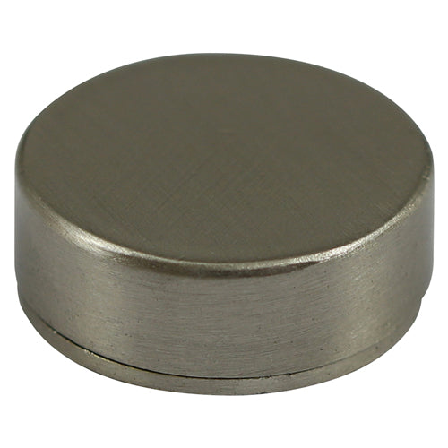 Timco Threaded Screw Caps Brass, Nickel, Satin Nickel