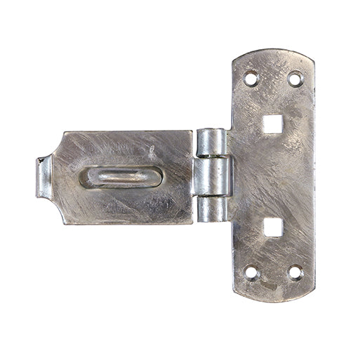 Timco Vertical Pattern Bolt On Hasp & Staple Galvanised Steel