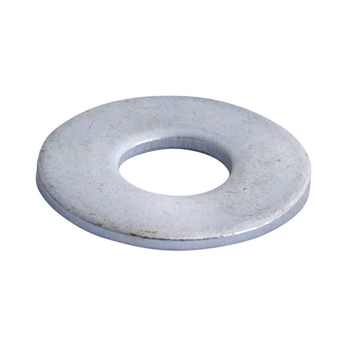 Timco Form C Washers, Zinc Steel, Clear
