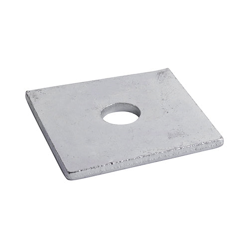 Timco Square Plate Washers Galvanised Steel