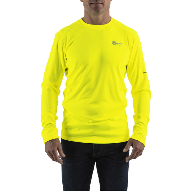 Milwaukee Warm Weather Long Sleeve Performance Shirt (WW LS YL S), Trade Rated