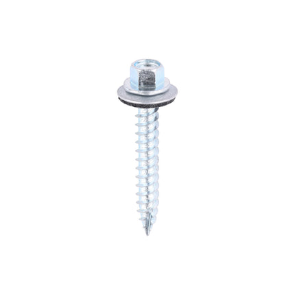 Timco Metal Construction Thin Sheet Metal To Timber Screws Steel, Zinc, Lime, Ash