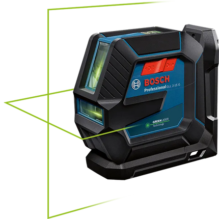 Bosch GLL2-15 15m Cross Line Laser + BM3 + Case